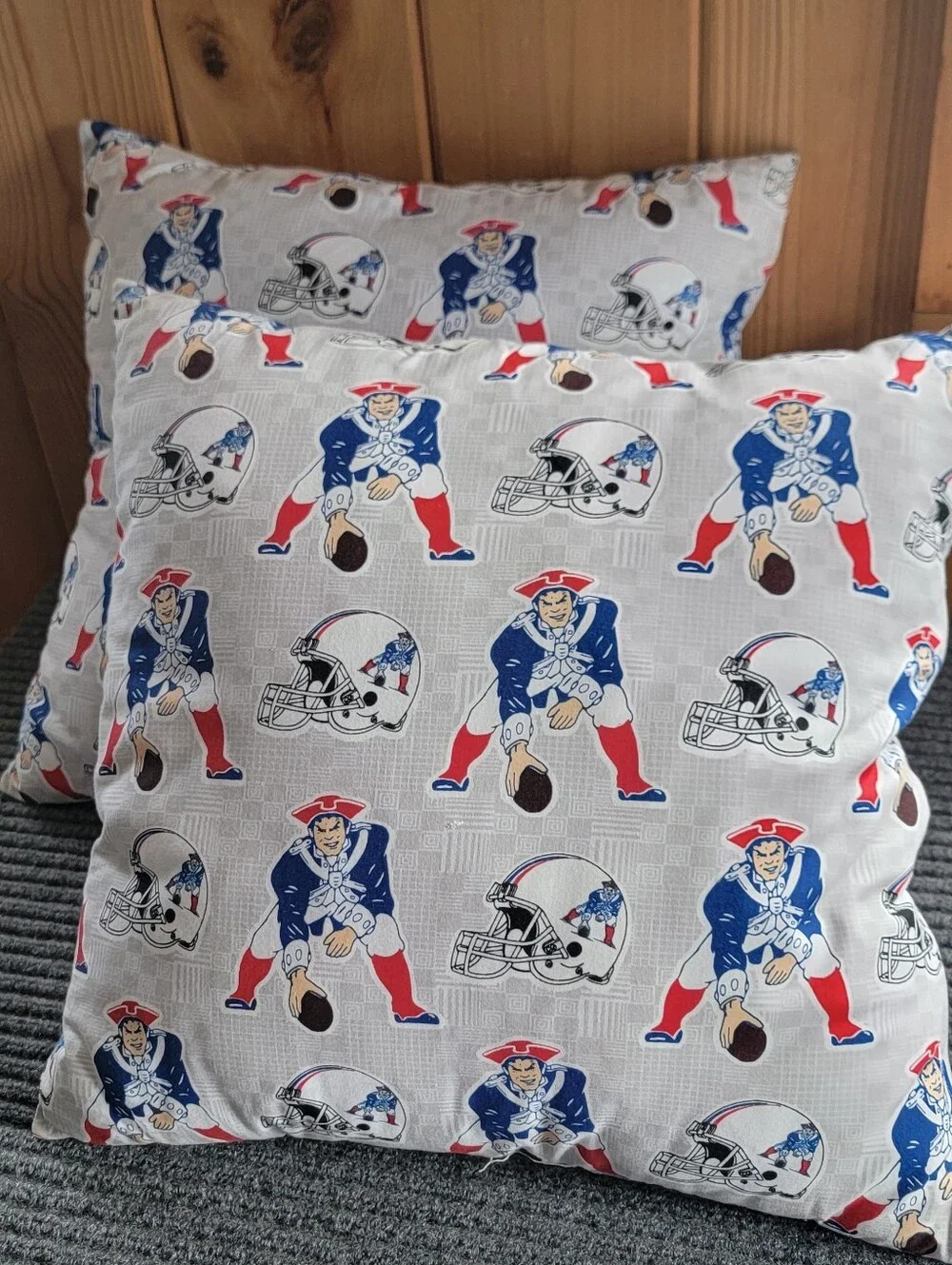 New England Patriots Throw Pillows, Set of Two